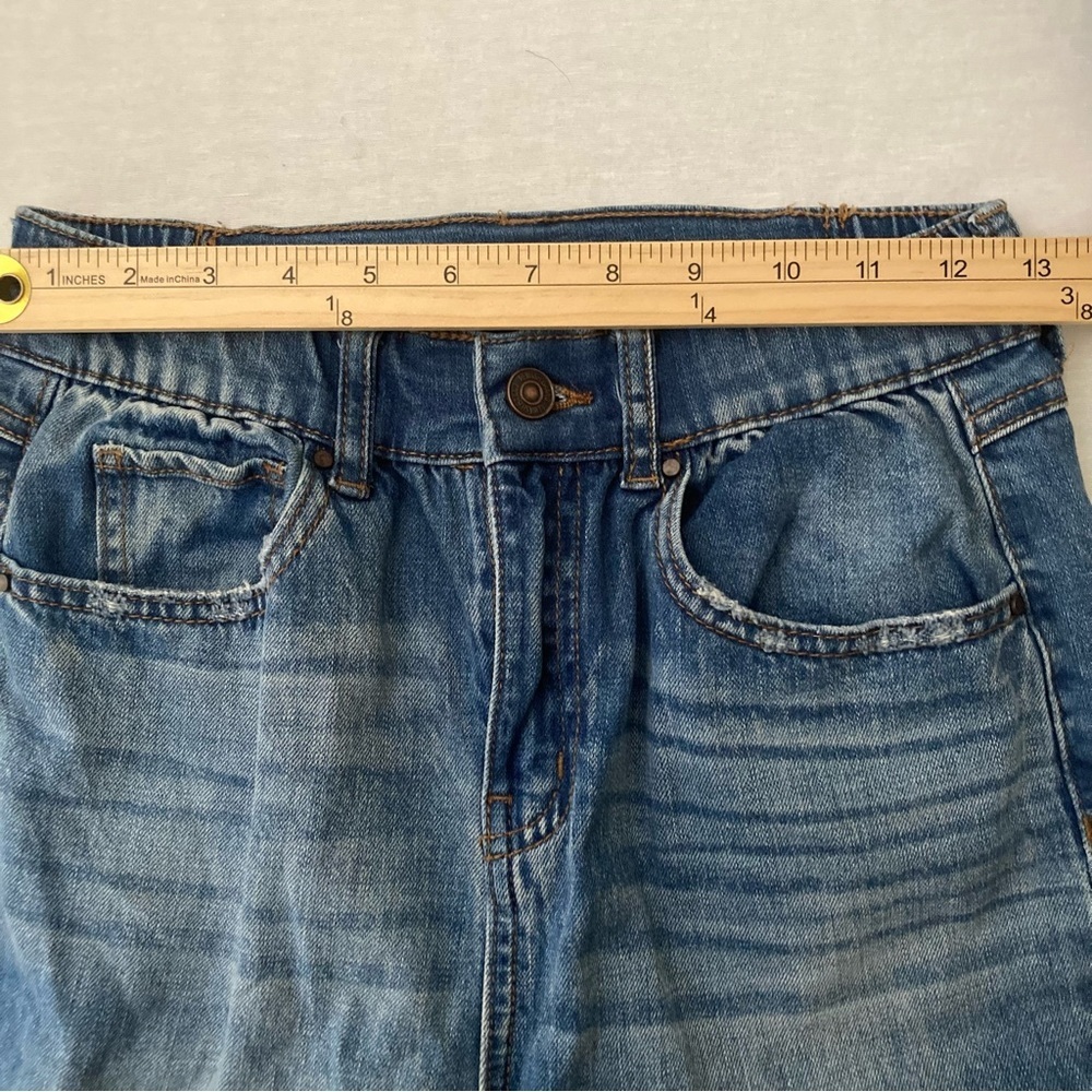 Rewash Skinny Jeans Size 3 / 26 Blue Raw Hem Stretch Denim - Picture 9 of 12